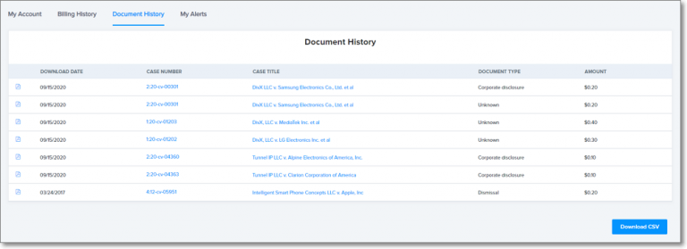 view ptab filed documents